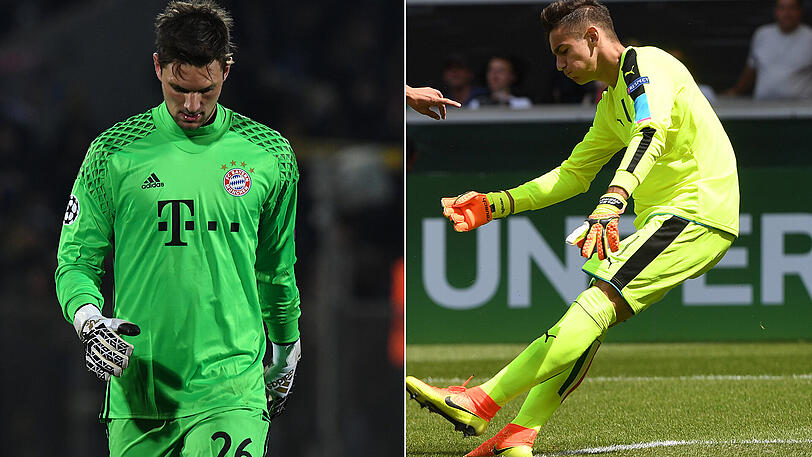 Sven Ulreich kam beim FC Bayern nie an Manuel Neuer  vorbei - kommt nun Italiens Keeper Alex Meret?