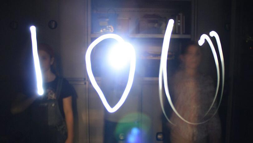 Girls vernetzt Lightpainting: einer der absoluten Programm-Höhepunkte. Girls vernetzt Lightpainting: einer der absoluten Programm-Höhepunkte.
