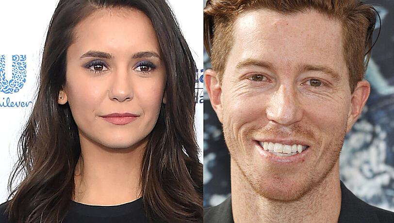 Nina Dobrev hat Shaun White einen neuen Haarschnitt verpasst. Nina Dobrev hat Shaun White einen neuen Haarschnitt verpasst.