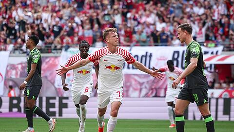 Dani Olmo und RB Leipzig holten im Kampf um die Champions-League-Qualifikation wichtige drei Punkte.