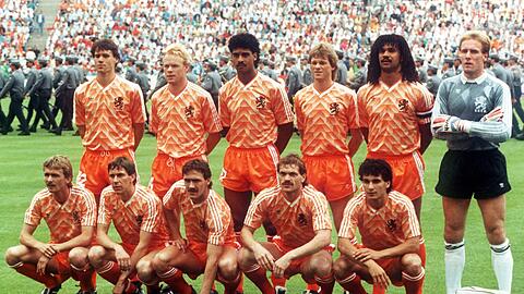 1988 gab es den einzigen Titel für die Niederlande um Torjäger van Basten.