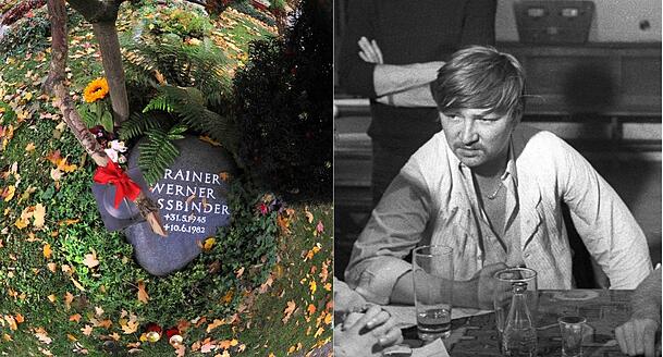 Auch Rainer Werner Fassbinder (1945-1982) ist auf dem Alten Bogenhauser Friedhof beigesetzt. Auch Rainer Werner Fassbinder (1945-1982) ist auf dem Alten Bogenhauser Friedhof beigesetzt.