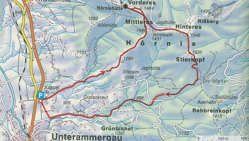 Die Tour zum Kohlgruber Hörnle.
