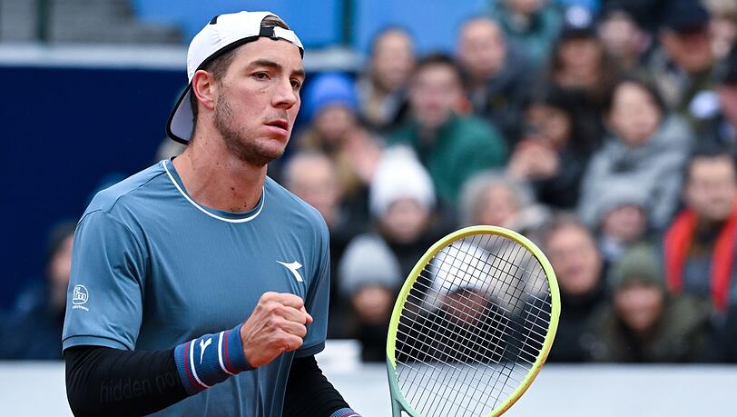 Sicherte sich mit einem 7:5, 6:3 im Finale gegen Taylor Fritz den Turniersieg in München: Jan-Lennard Struff.