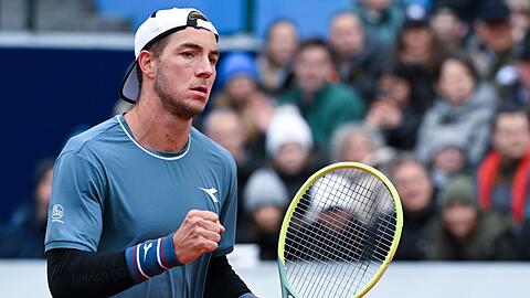 Sicherte sich mit einem 7:5, 6:3 im Finale gegen Taylor Fritz den Turniersieg in München: Jan-Lennard Struff.