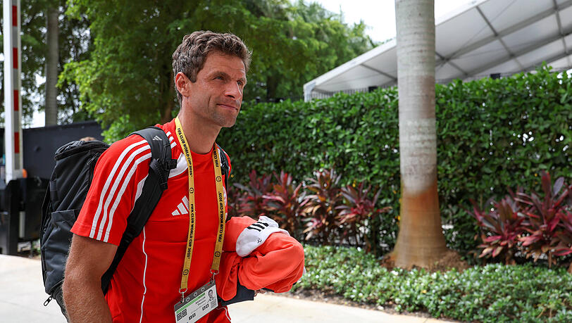 Kann noch maximal drei Spiele für den FC Bayern machen: Thomas Müller. Kann noch maximal drei Spiele für den FC Bayern machen: Thomas Müller.