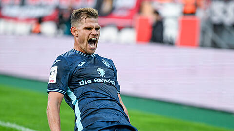 Traf zum 1:1 f&uuml;r den TSV 1860: Florian Niederlechner.