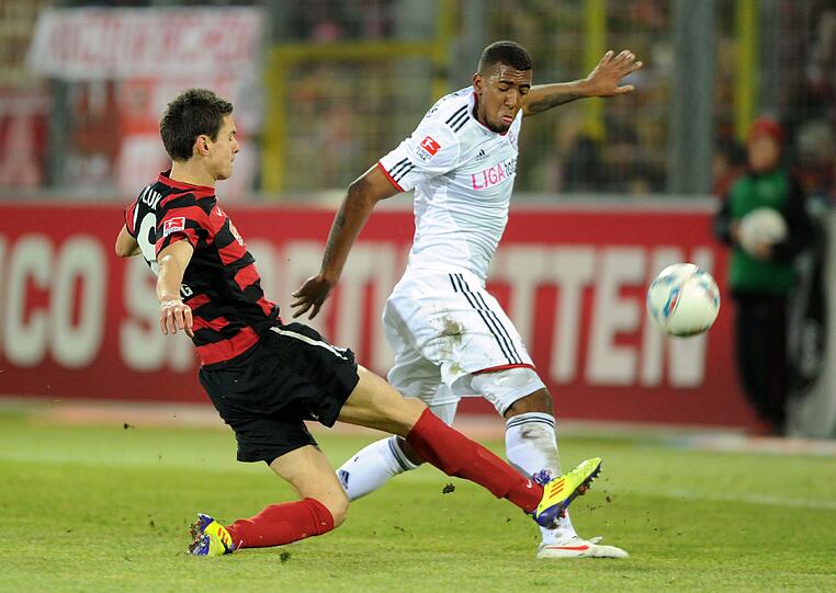 JEROME BOATENG: Kaum gefordert in der Abwehr, da sich Freiburg fast nur auf Konter konzentrierte. NOTE: 4