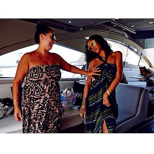 Rihanna im Brasilien-Urlaub.