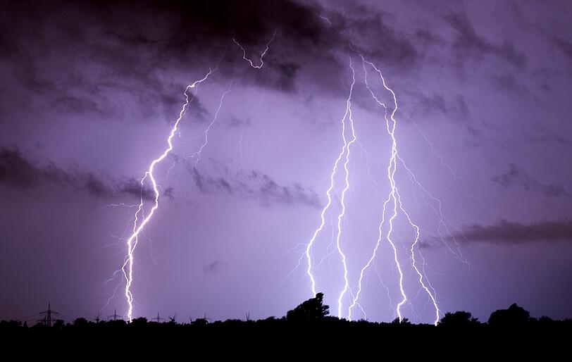 Unwetter und Gewitter in in Teilen Nordrhein-Westfalens: Die Bilder.