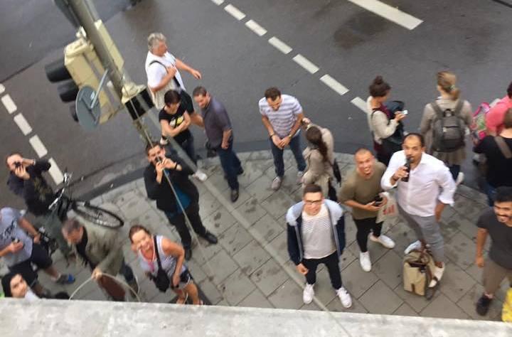 Die Aktion "Munich Smile Again" kam bei den Menschen enorm gut an