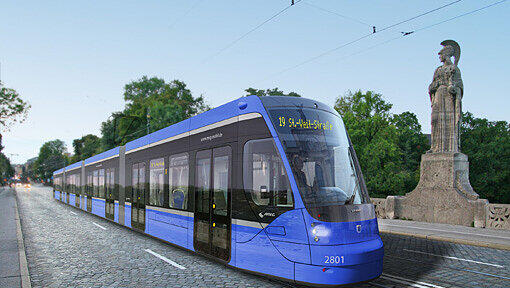 Auch die Trambahnen des neusten Avenio-Typs klingen beim Läuten nun wie eine echte Straßenbahn. Auch die Trambahnen des neusten Avenio-Typs klingen beim Läuten nun wie eine echte Straßenbahn.