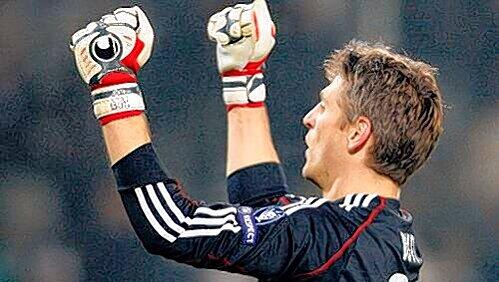 Sein verwandelter Foulelfmeter brachte die Wende: Bayern-Keeper Jörg Butt. Sein verwandelter Foulelfmeter brachte die Wende: Bayern-Keeper Jörg Butt.