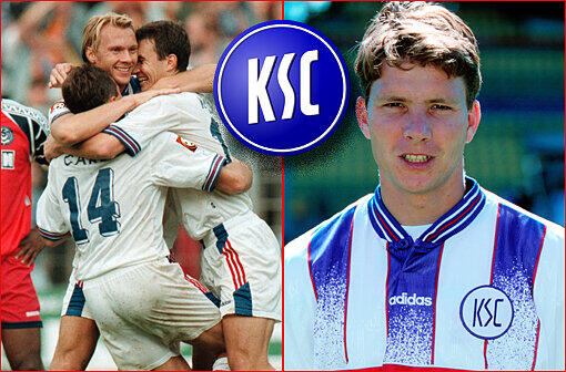 ... 1997 folgen Thorsten Fink und Michael Tarnat. Nun sind die Badener mürbe, 1998 steigen sie ab.