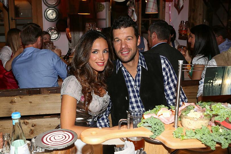 Michael Ballack mit Freundin Natacha Tannous