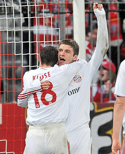 Premiere: Müller '09 gegen Sporting.