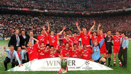 Mailand, 23.5.2001: Der FC Bayern gewinnt die Champions League. Mailand, 23.5.2001: Der FC Bayern gewinnt die Champions League.