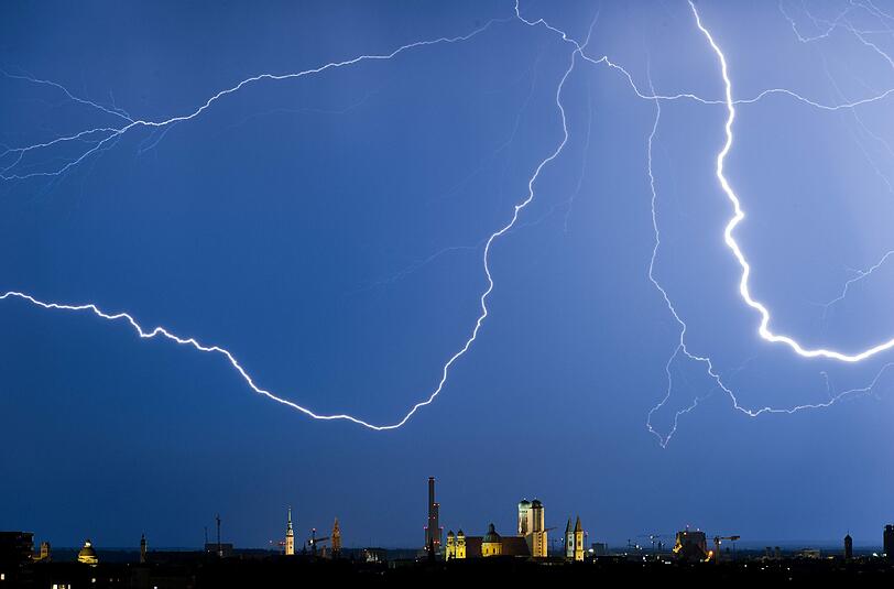 Unwetterwarnung für München (Archivbild)