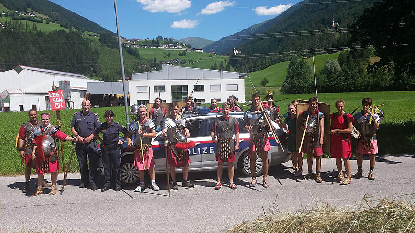 Die "Legionäre" vor ihrer großen Tour.