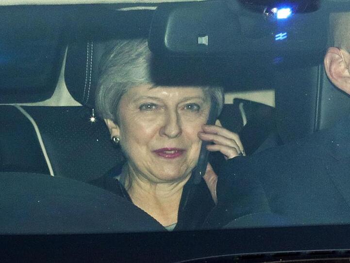 Premierministerin Theresa May ist mit ihrem mit Brüssel ausgehandelten Brexit-Deal bisher drei Mal im Unterhaus gescheitert. Foto. Aaron Chown/PA Wire