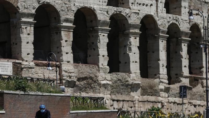 In Italien dürfen die Menschen erstmals wieder zum Sport oder Spaziergang nach draußen. In Italien dürfen die Menschen erstmals wieder zum Sport oder Spaziergang nach draußen.