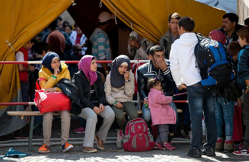 Viele Flüchtlinge sind durch ihre strapaziöse Flucht geschwächt - und damit anfälliger für Infektionen.