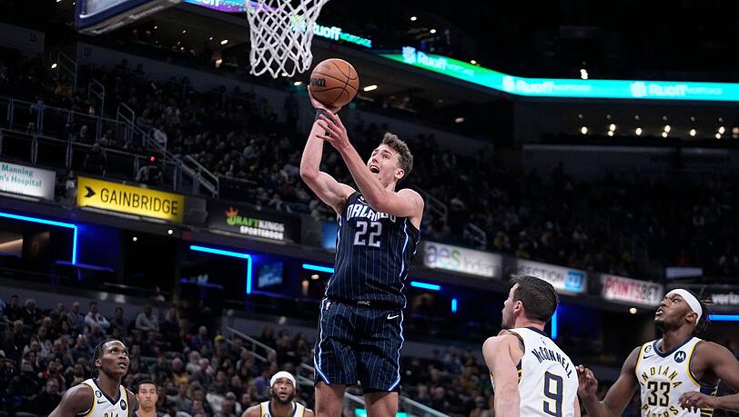Konnte Orlandos Niederlage gegen die Indiana Pacers nicht verhindern: Franz Wagner (22).