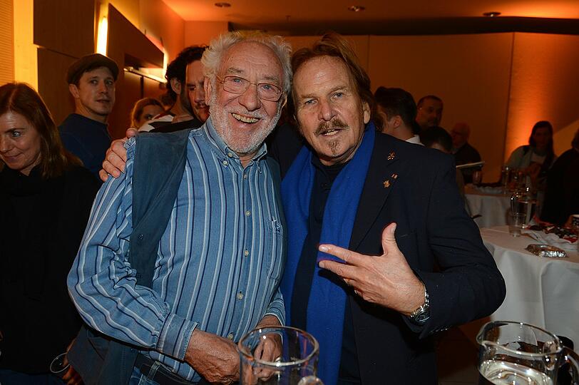 Dieter Hallervorden und Frank Zander