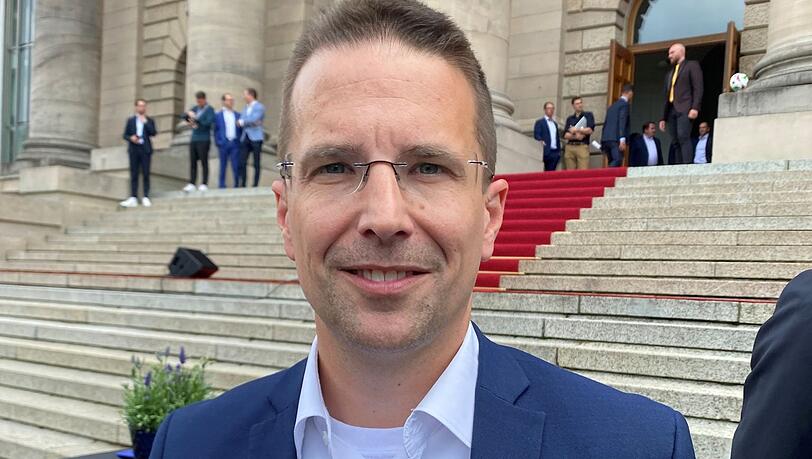 BFV-Präsident Christoph Kern freut sich auf das Pokal-Endspiel.