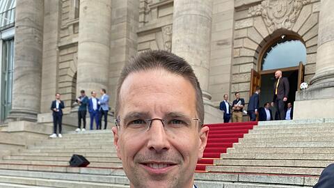 BFV-Präsident Christoph Kern freut sich auf das Pokal-Endspiel.
