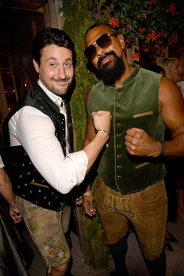 Therry Kalaitzis und David Haye