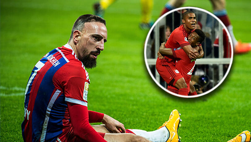 Wird im April 33 Jahre alt: Bayerns Frack Ribéry (l.), der zuletzt im März spielen konnte. Bayerns Top-Einkäufe (kleines Bild): Douglas Costa (l.) und Kingsley Coman. Wird im April 33 Jahre alt: Bayerns Frack Ribéry (l.), der zuletzt im März spielen konnte. Bayerns Top-Einkäufe (kleines Bild): Douglas Costa (l.) und Kingsley Coman.