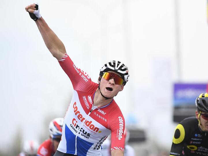 Gewann als erster Niederländer seit 2001 das Amstel Gold Race: Cross-WeltmeisterMathieu van der Poel.