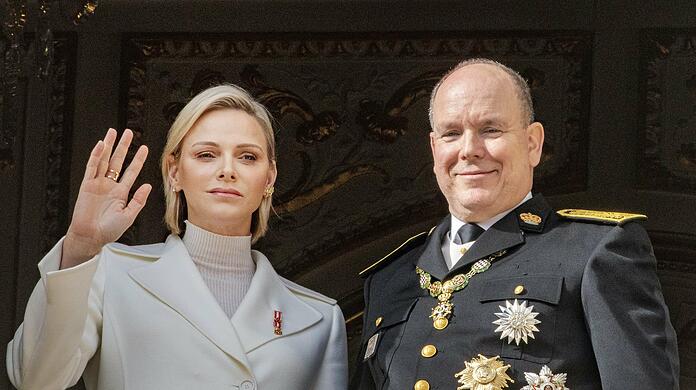 Fürstin Charlène und Fürst Albert haben zwei gemeinsame Kinder