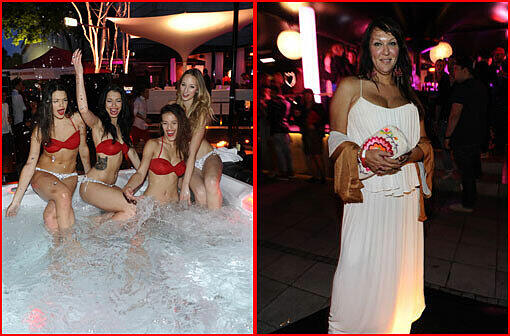 Heiße Girls im Pool, eine wilde Party und ein hauseigenes Parfum: Am Mittwoch fand im P1 das legendäre Terrassen- Opening statt. Wir zeigen die besten Bilder!