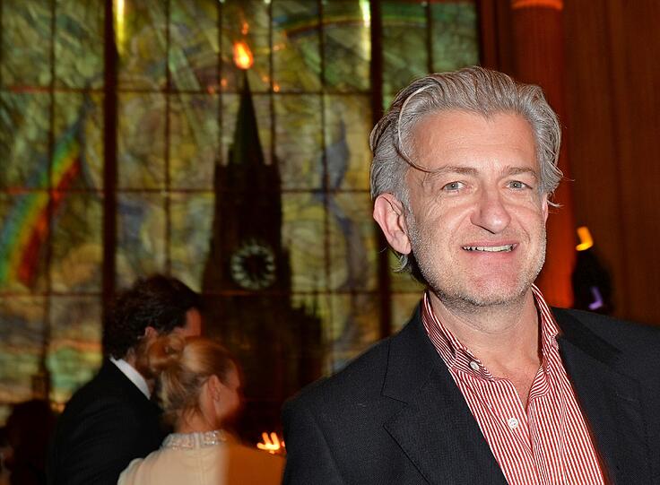 Dominic Raacke bei der Elle Nuit Privee in der russischen Botschaft