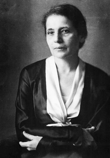 Lise Meitner hat mit extrem energiereichem Licht experimentiert.