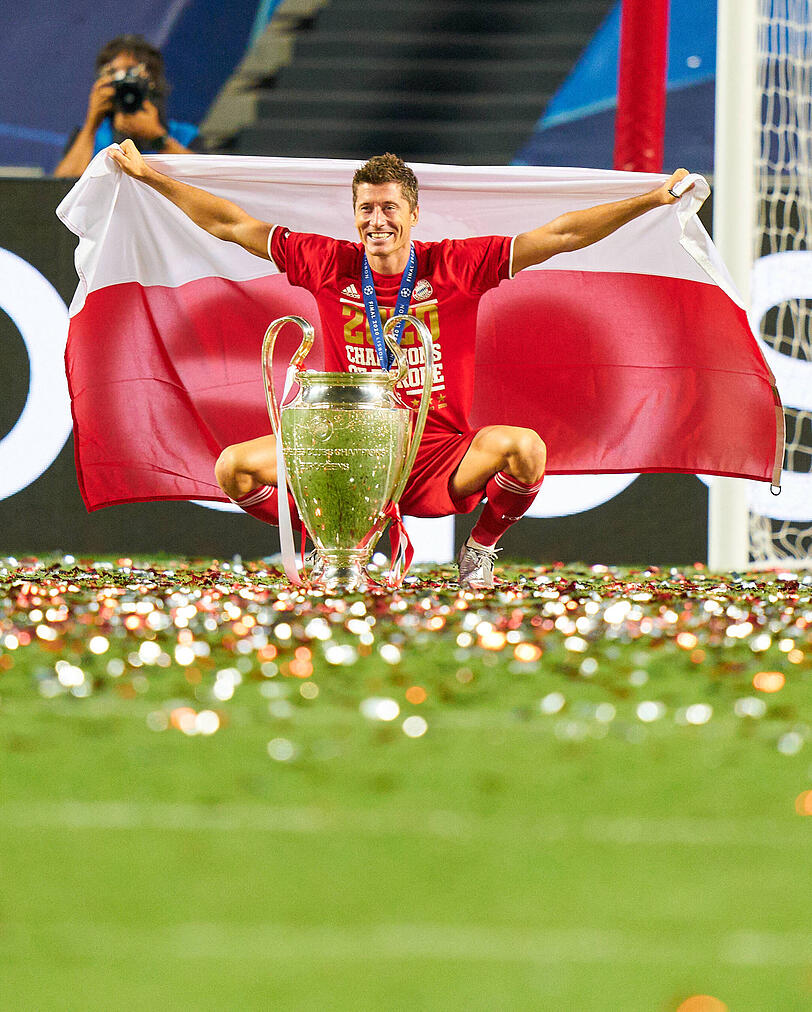 Champions-League-Sieger mit Bayern: Robert Lewandowski.
