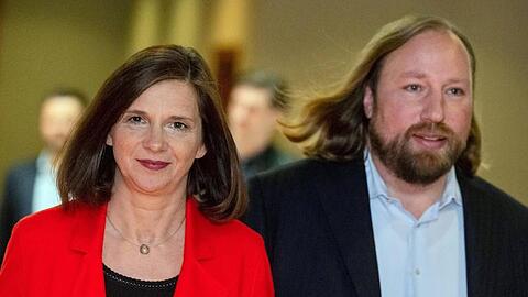 Sie wollen an der Spitze der Bundestags-Grünen bleiben und diese in die nächste Regierung führen: Anton Hofreiter und Katrin Göring-Eckardt.