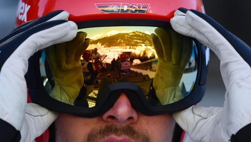 Skispringer Johannes Rydzek aus Deutschland mit Skibrille und Skihelm. Foto: Hendrik Schmidt/zb/dpa/Archivbild Skispringer Johannes Rydzek aus Deutschland mit Skibrille und Skihelm. Foto: Hendrik Schmidt/zb/dpa/Archivbild