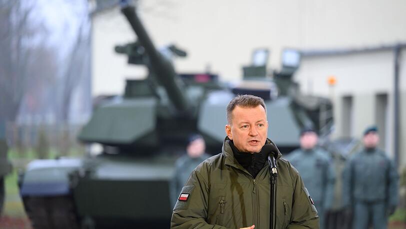 "Es gehe um die Sicherheit ganz Europas": Der polnische Verteidigungsminister Mariusz Blaszczak.