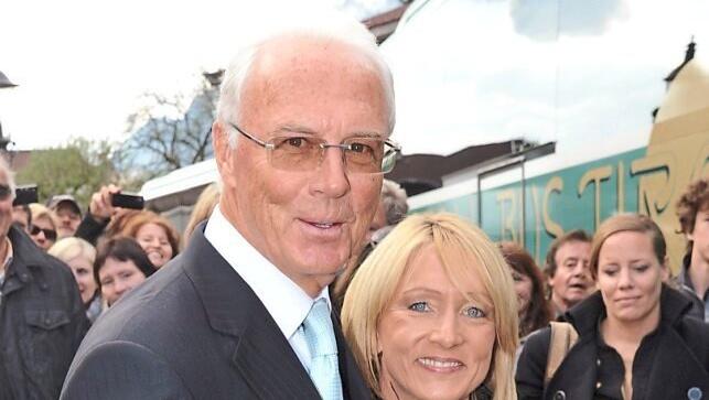Franz und Heidi Beckenbauer. Franz und Heidi Beckenbauer.