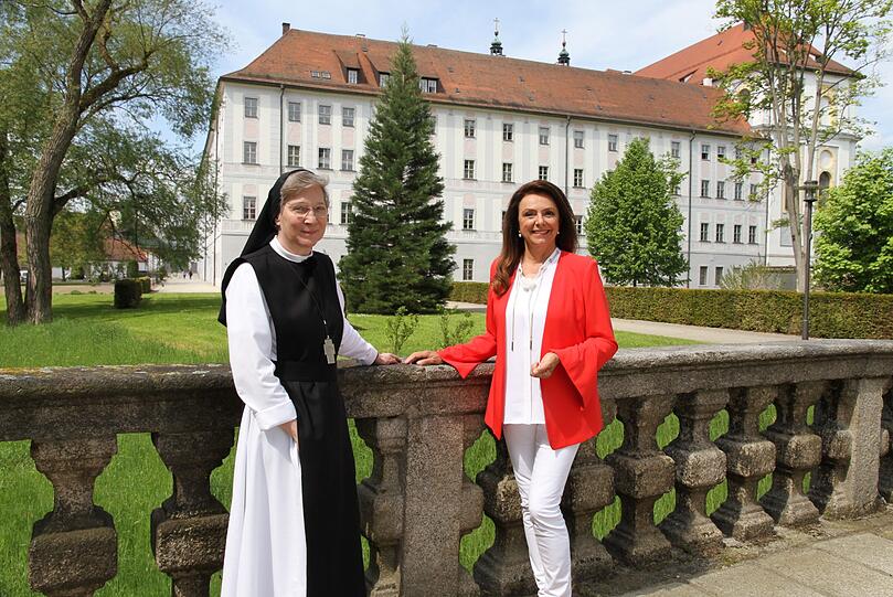 Uschi Dämmrich von Luttitz hat das Kloster Waldsassen besucht.