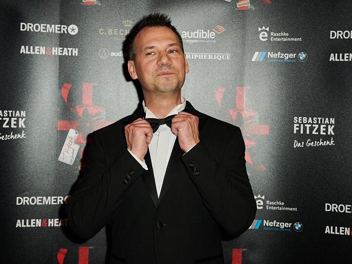 Sebastian Fitzek vor dem Beginn seiner Lese-Show.