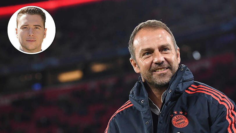 Hansi Flick bleibt vorerst Bayern-Trainer.