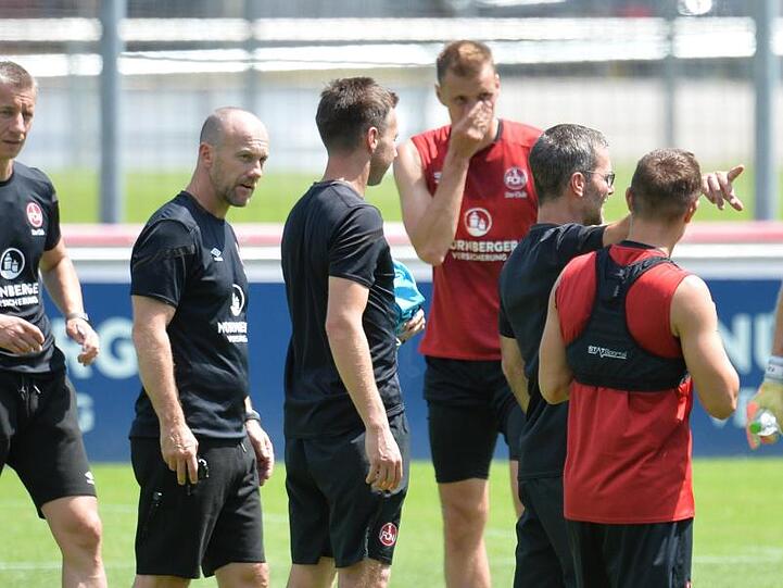 Training beim 1. FC Nürnberg. Foto: Timm Schamberger/dpa