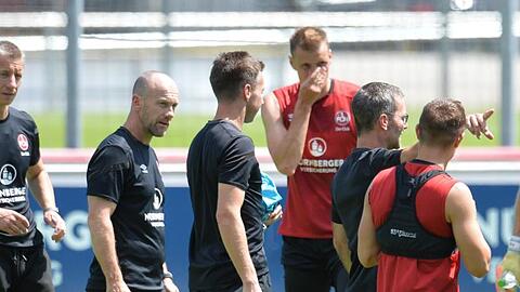 Training beim 1. FC Nürnberg. Foto: Timm Schamberger/dpa