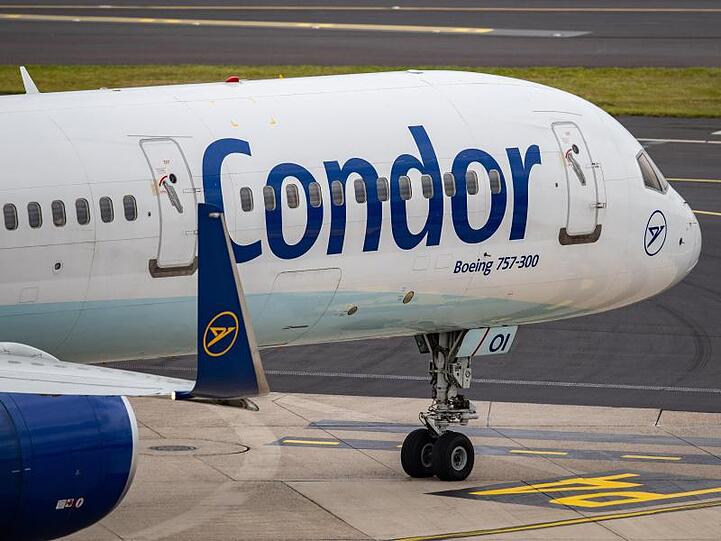Ferienflieger Condor gehört zu dem insolventen britischen Reisekonzern Thomas Cook.