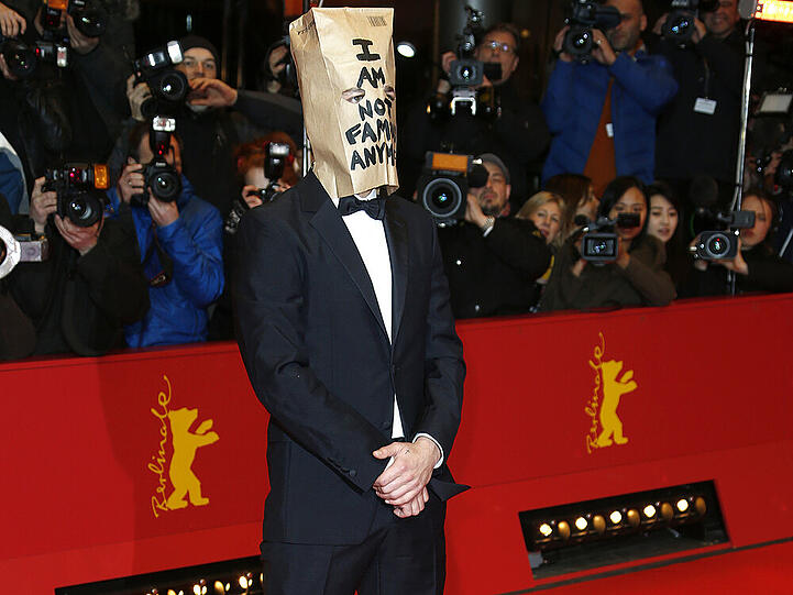 Er wollte auf der Berlinale nicht der berühmte US-Schauspieler Shia LaBeouf sein