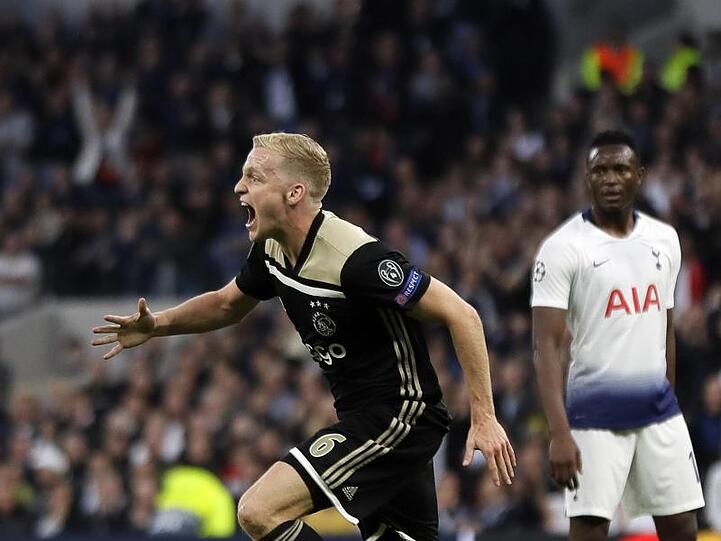 Brachte Ajax in Tottenham in Führung: Donny van de Beek.